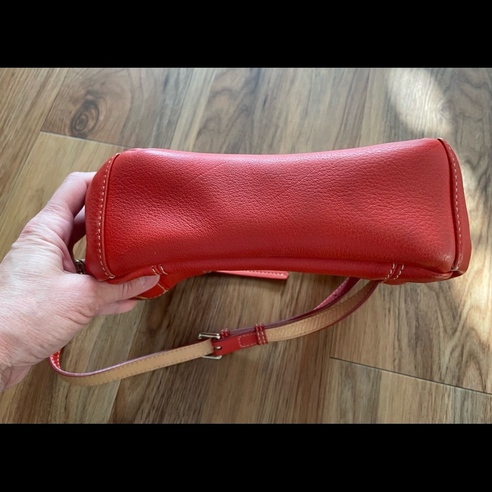 ♥️ DOONEY & BOURKE Red Crossbody - pebble leather - Picture 10 of 11
